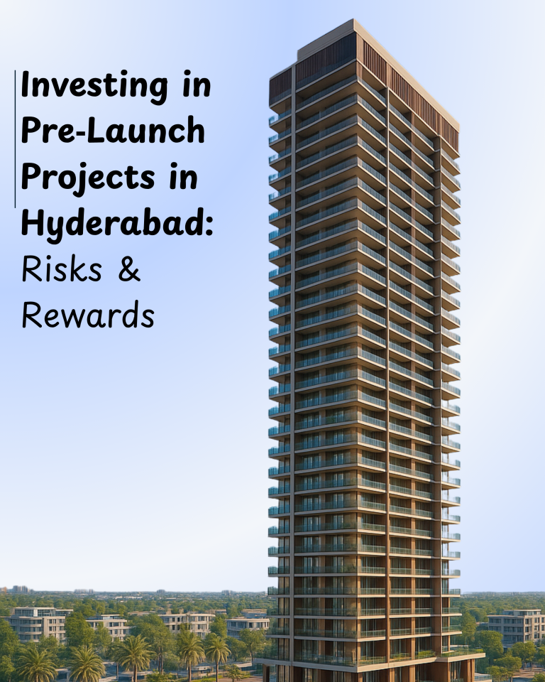 Investing in Pre‑Launch Projects in Hyderabad: Risks & Rewards